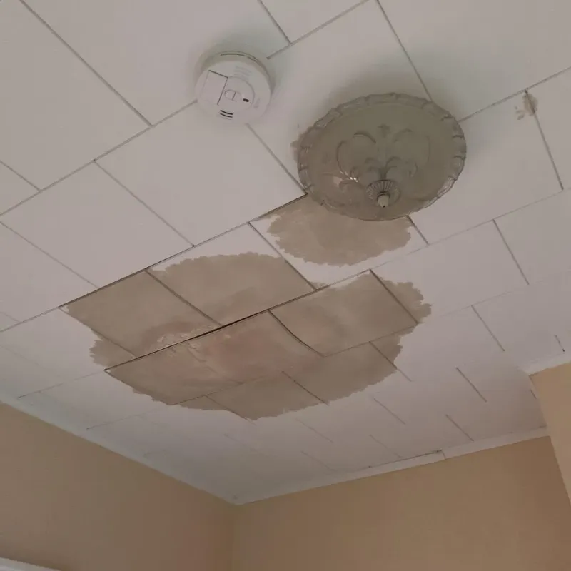 Ceiling Water Damage Repair in Deerfield, NH