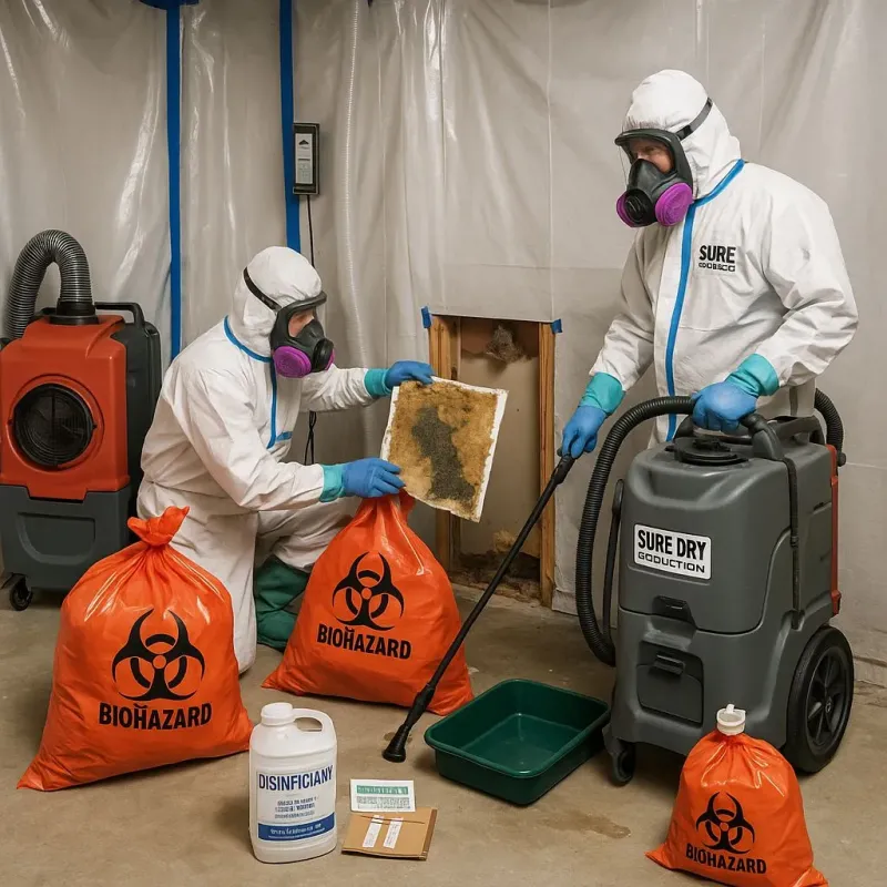 Contaminated Water Handling Protocols process in Deerfield, NH