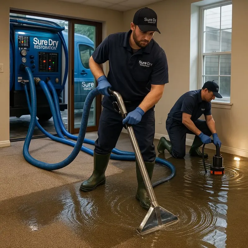 Water Extraction and Removal process in Deerfield, NH